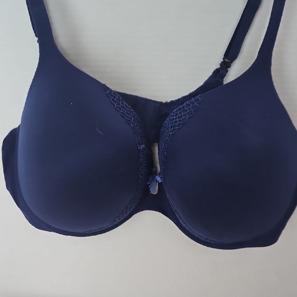 Victoria's Secret 40 DDD navy Blue Full-Coverage Bra